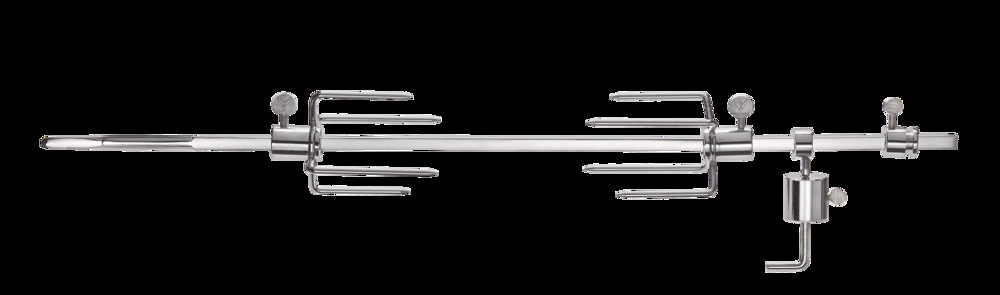 Vermont Castings Stainless Steel Rotisserie Kit for Vanguard™ Series BBQ Grills