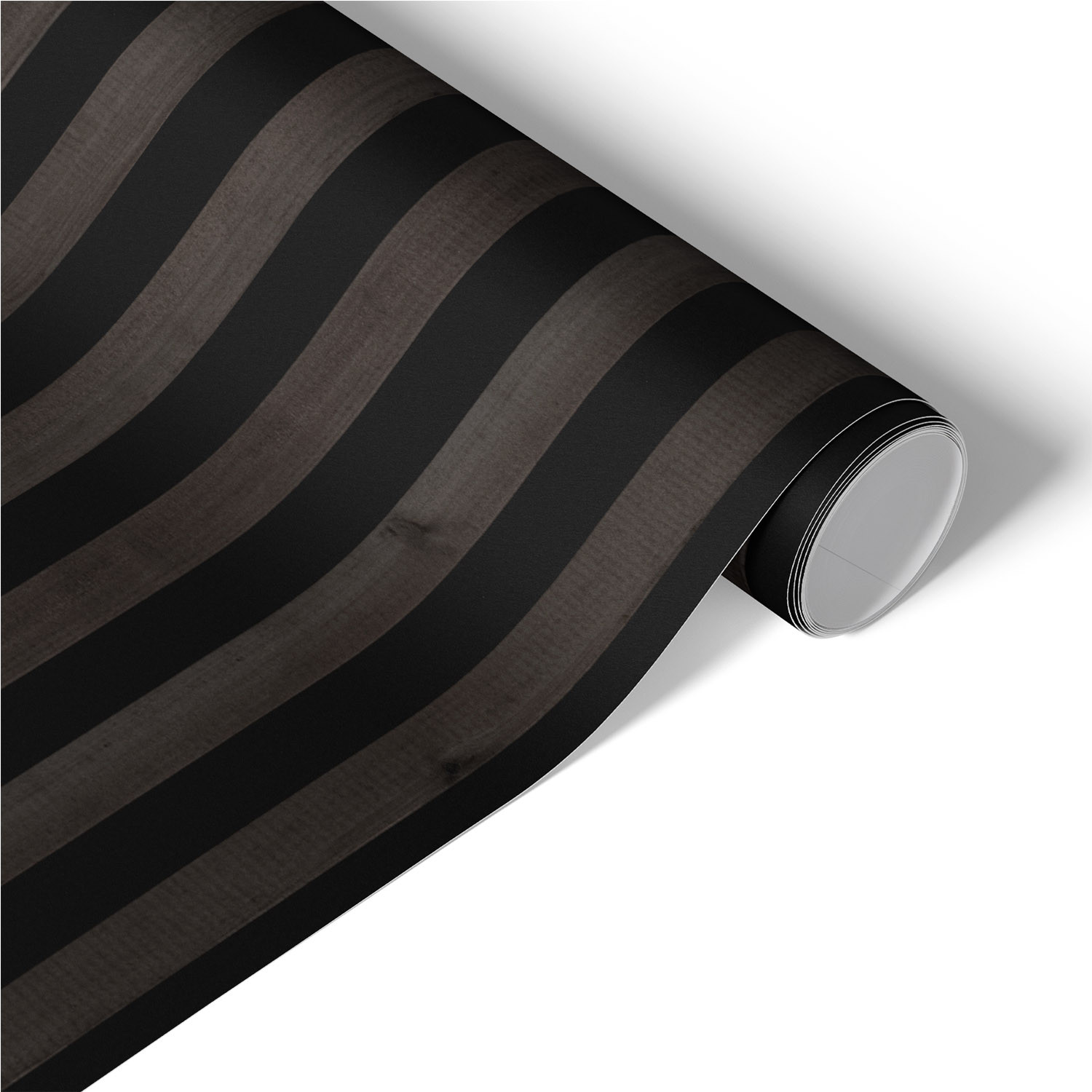 Folia meblowa Czarne pasy 50x100 Okleina samoprzylepna Kuchnia Mat