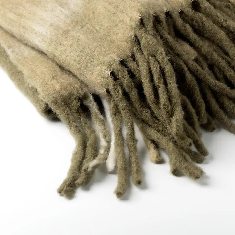 Plaid Lando - Military Olive - 130x170 cm