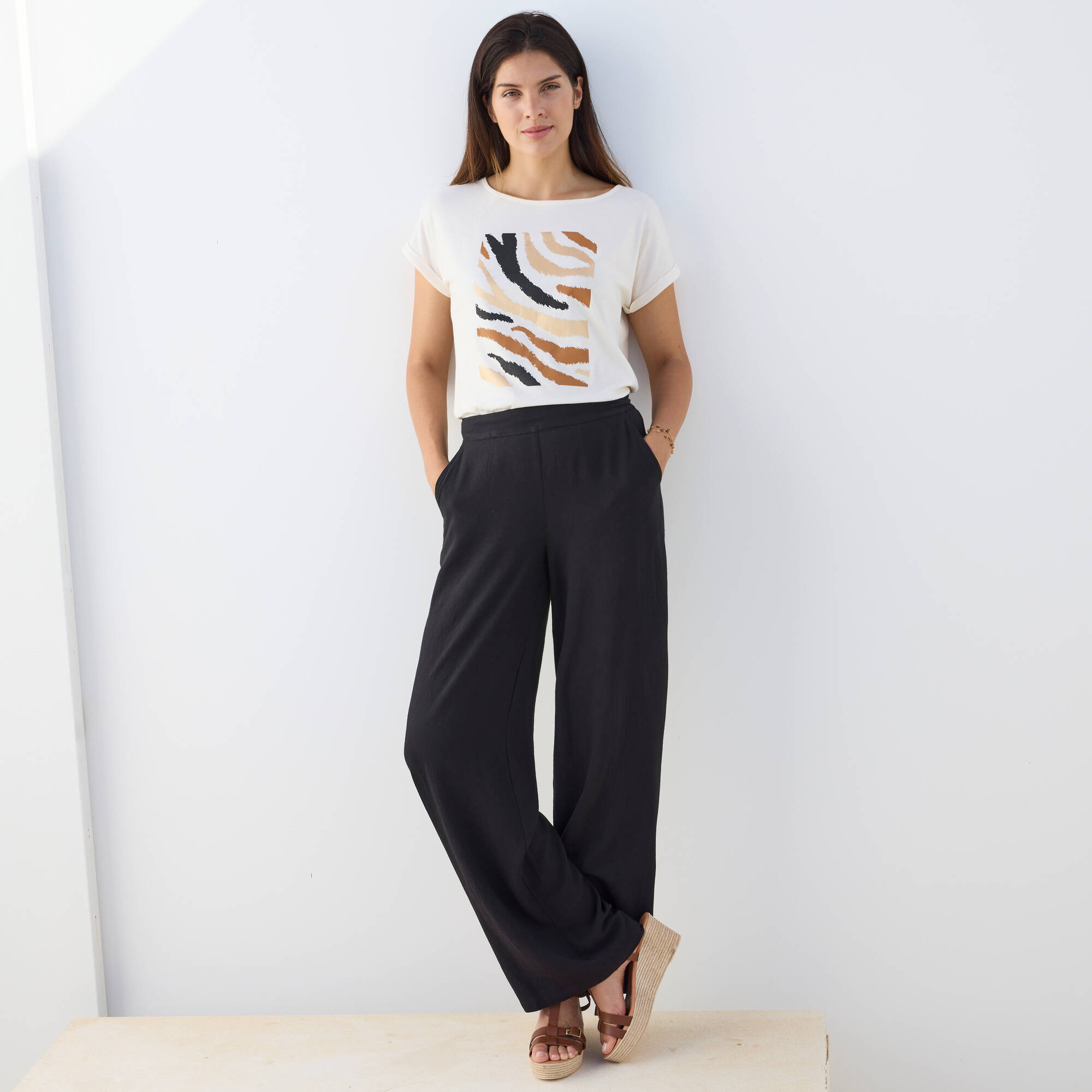 T-shirt manches courtes, imprimé