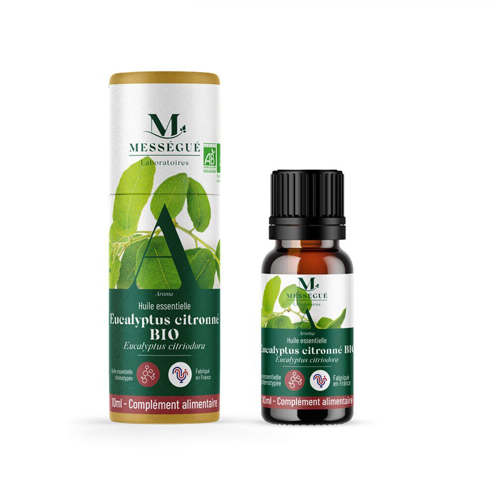 Huile essentielle eucalyptus citronné bio Mességué 10ml