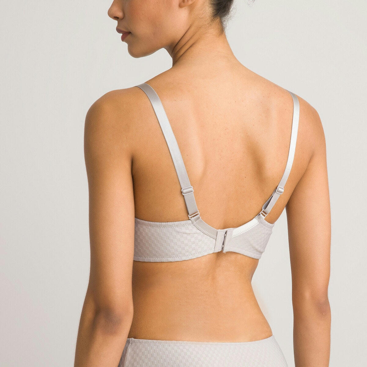 Soutien-gorge emboîtant en maille jacquard