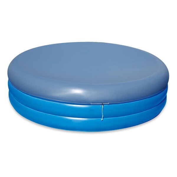 Blue Wave Inflatable Round Family Pool - One-size