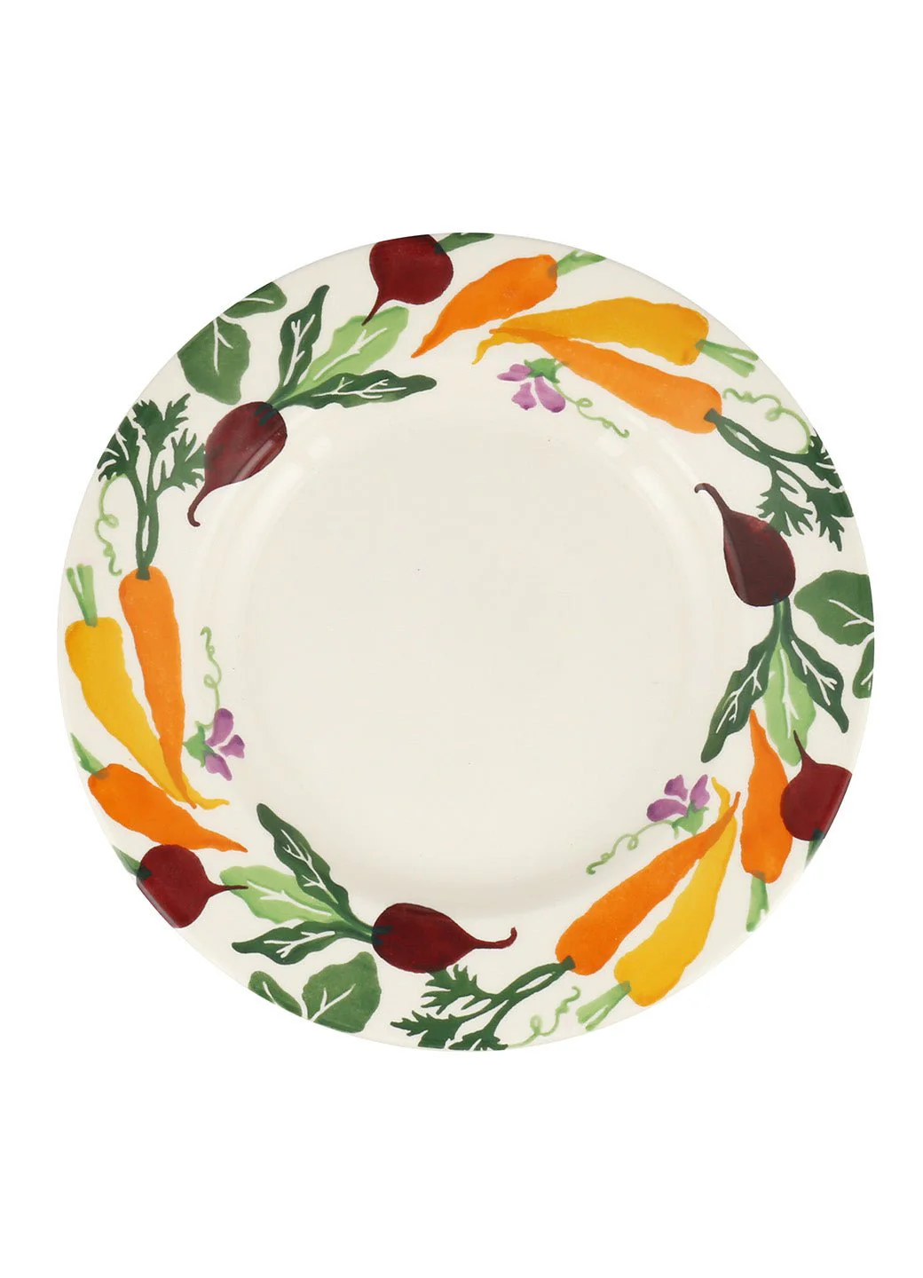 Carrots & Beets Large Dinner Plate, 10.5 Inch
