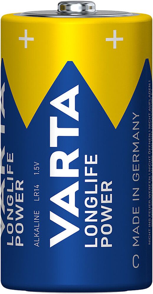 BATTERIER VARTA LONGLIFE POWER C 2STK