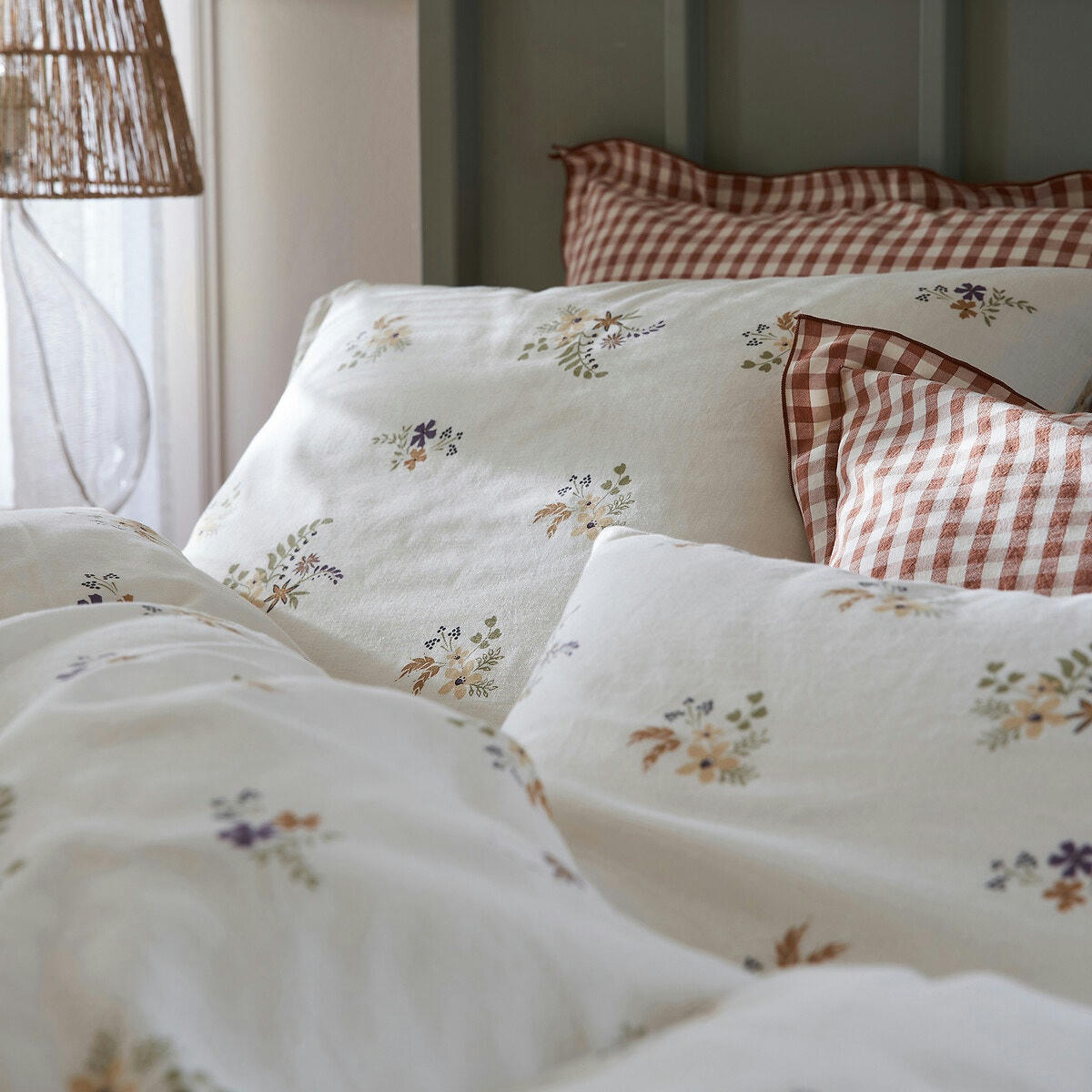 Housse de couette coton/lin lavé, Véra