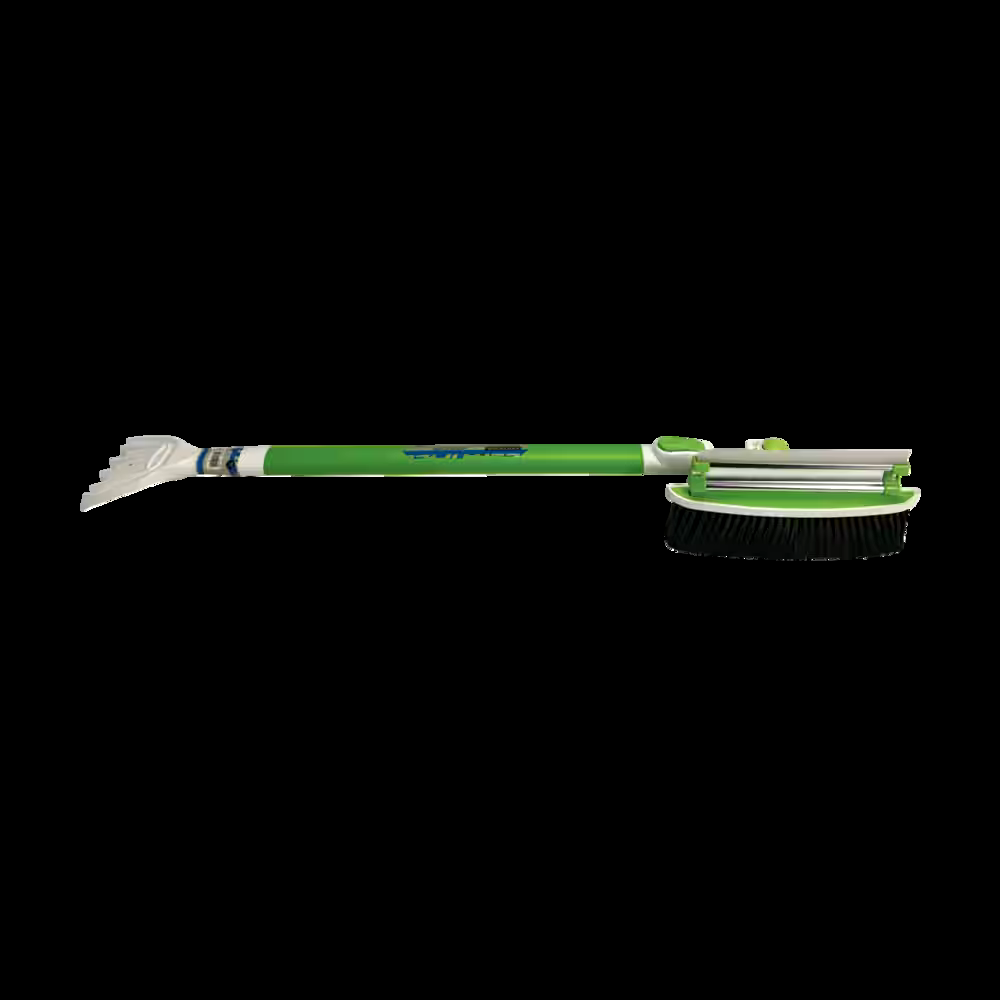 Certified Telescopic Snow Broom with Squeegee, made for Larger Vehicles, 51-in