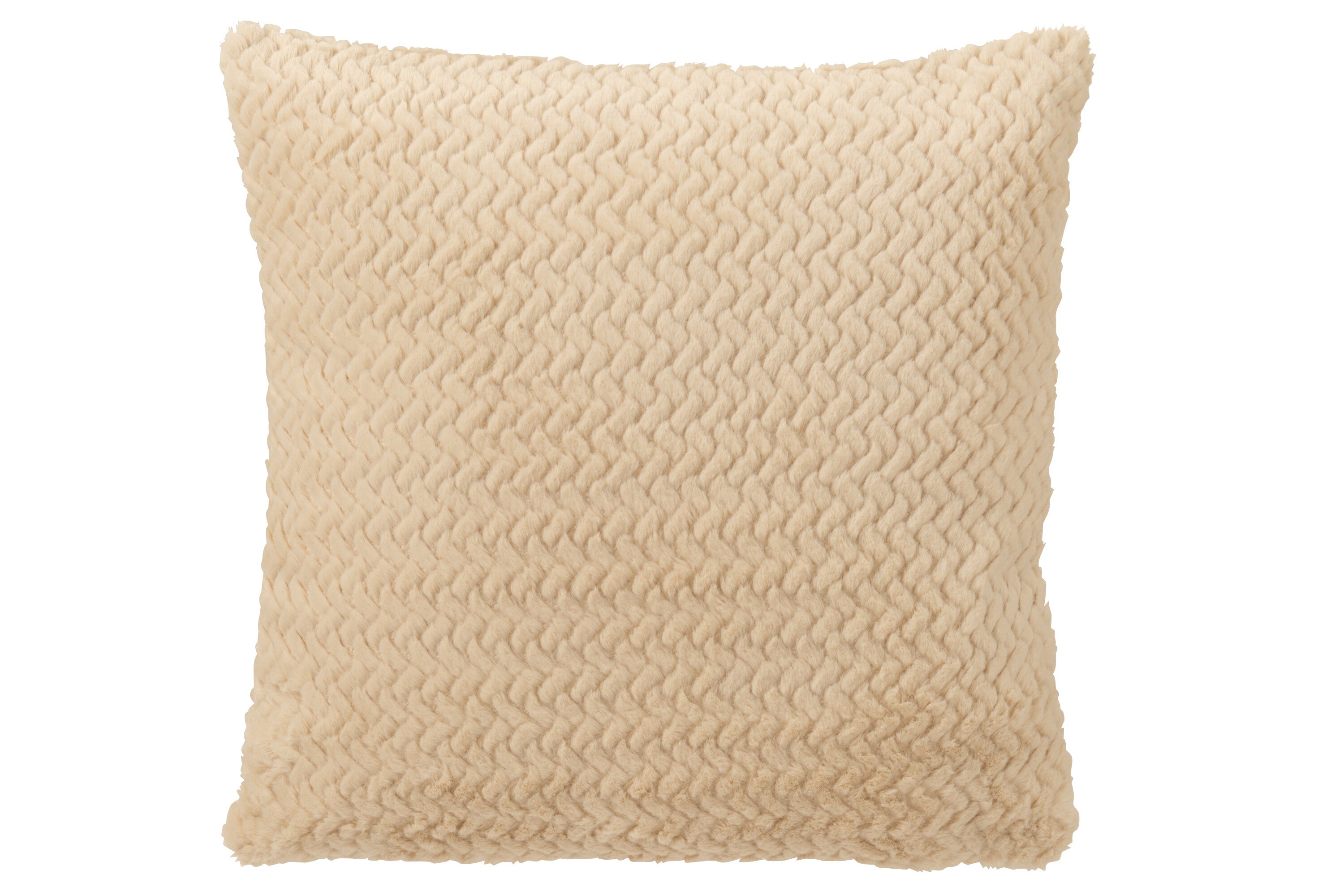 J-Line kussen - polyester - beige