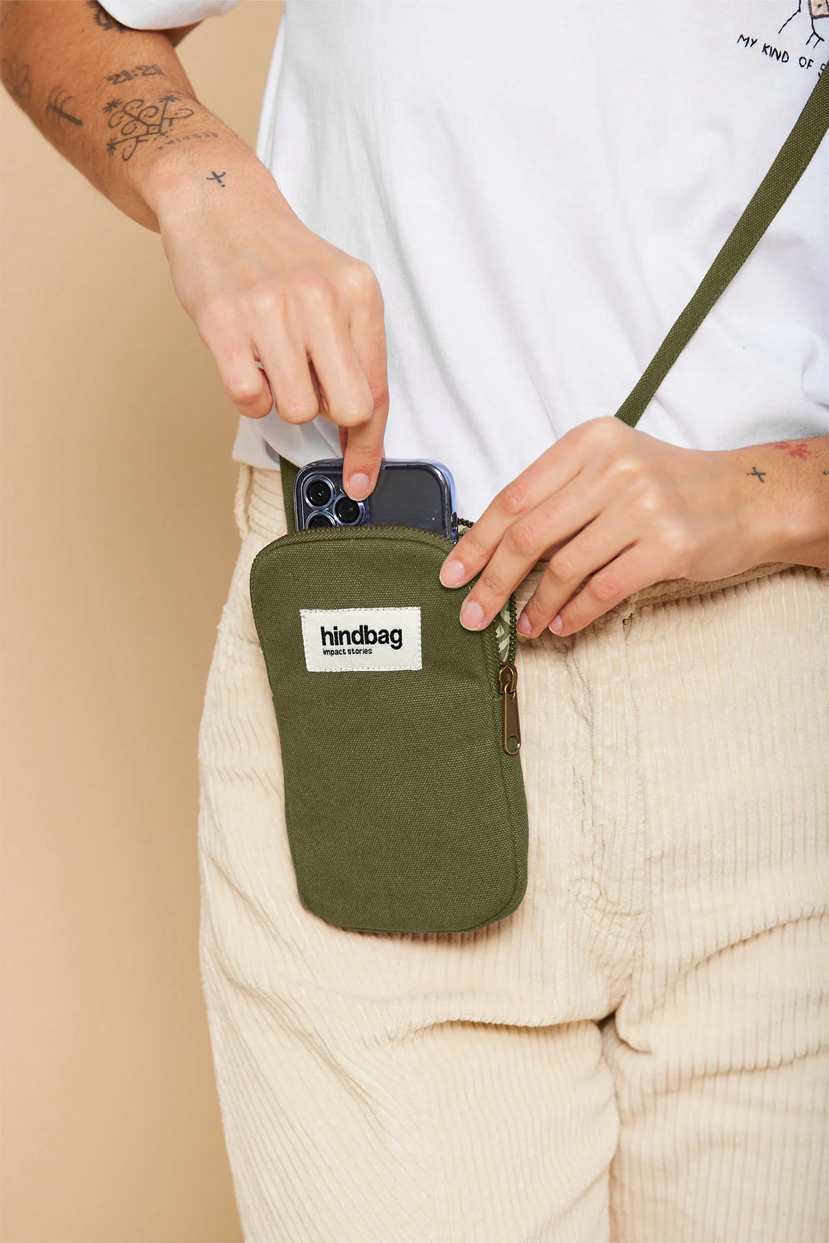 Pochette téléphone Bill Olive