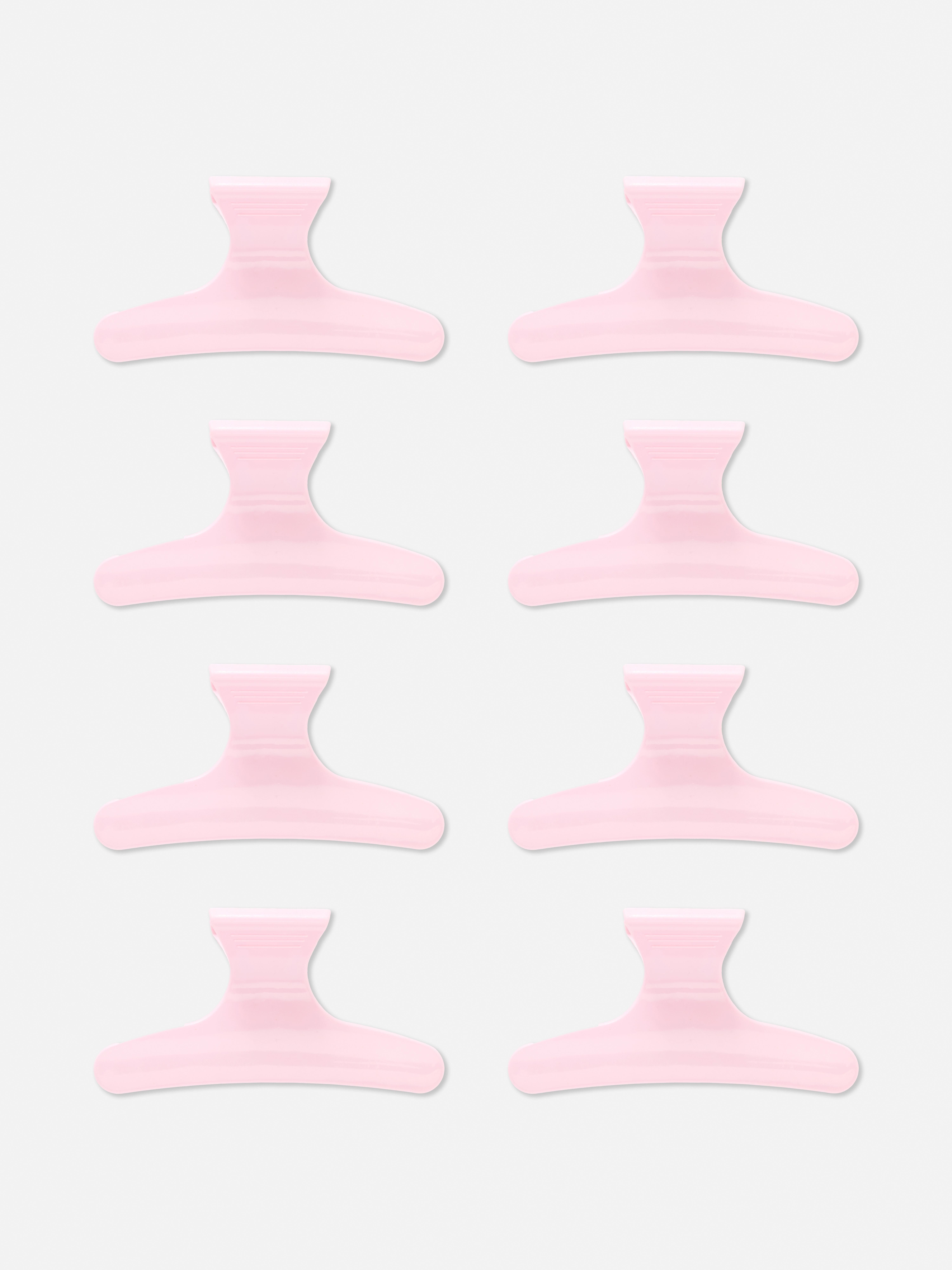 8-Pack Hair Clamps