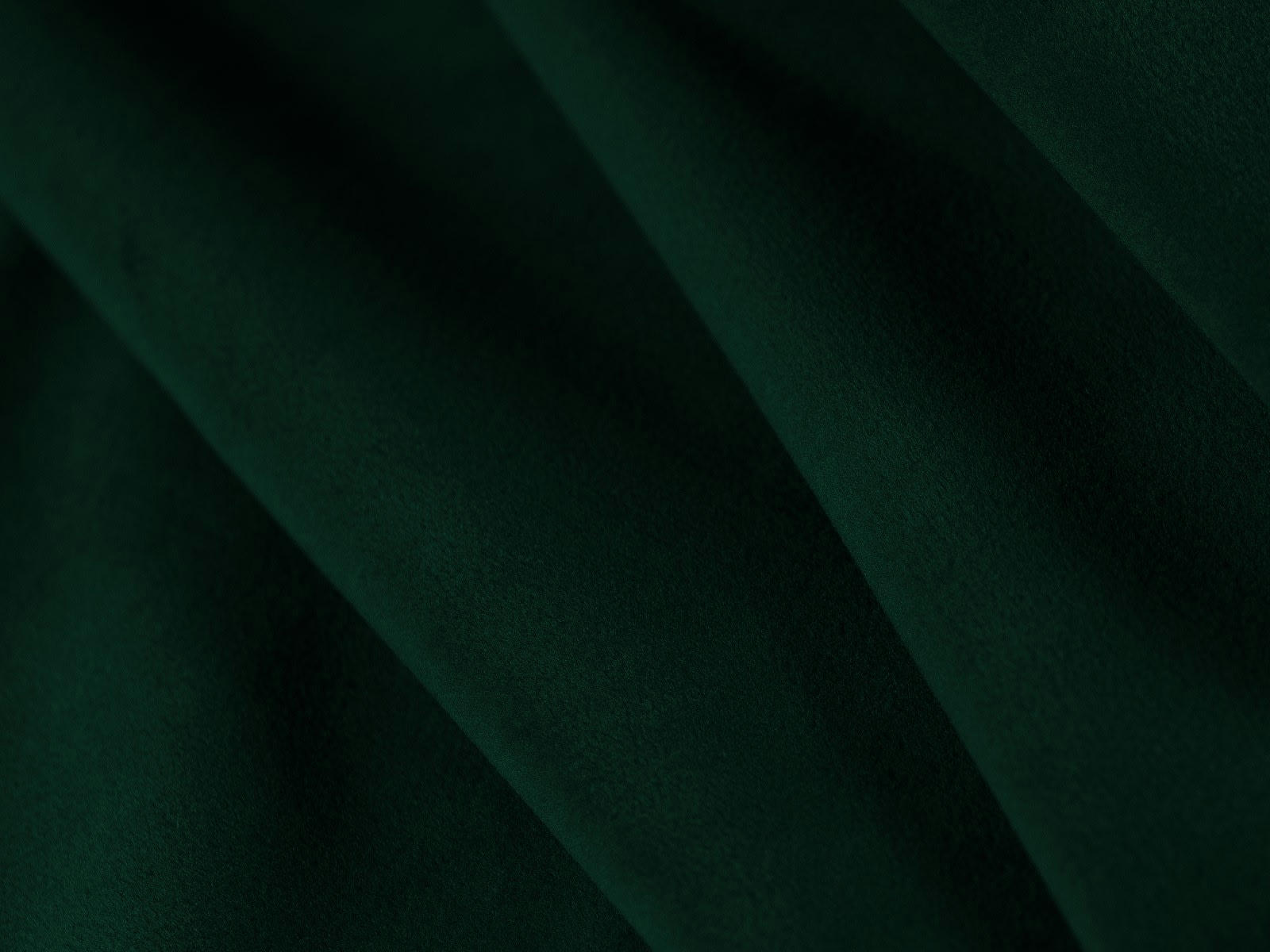 RUBY - Canapé d'angle droit 4 places en tissu velours vert bouteille