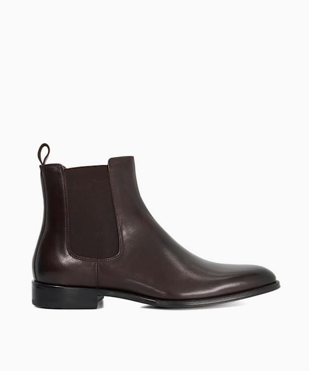 Manson Brown - Premium Leather Chelsea Boots