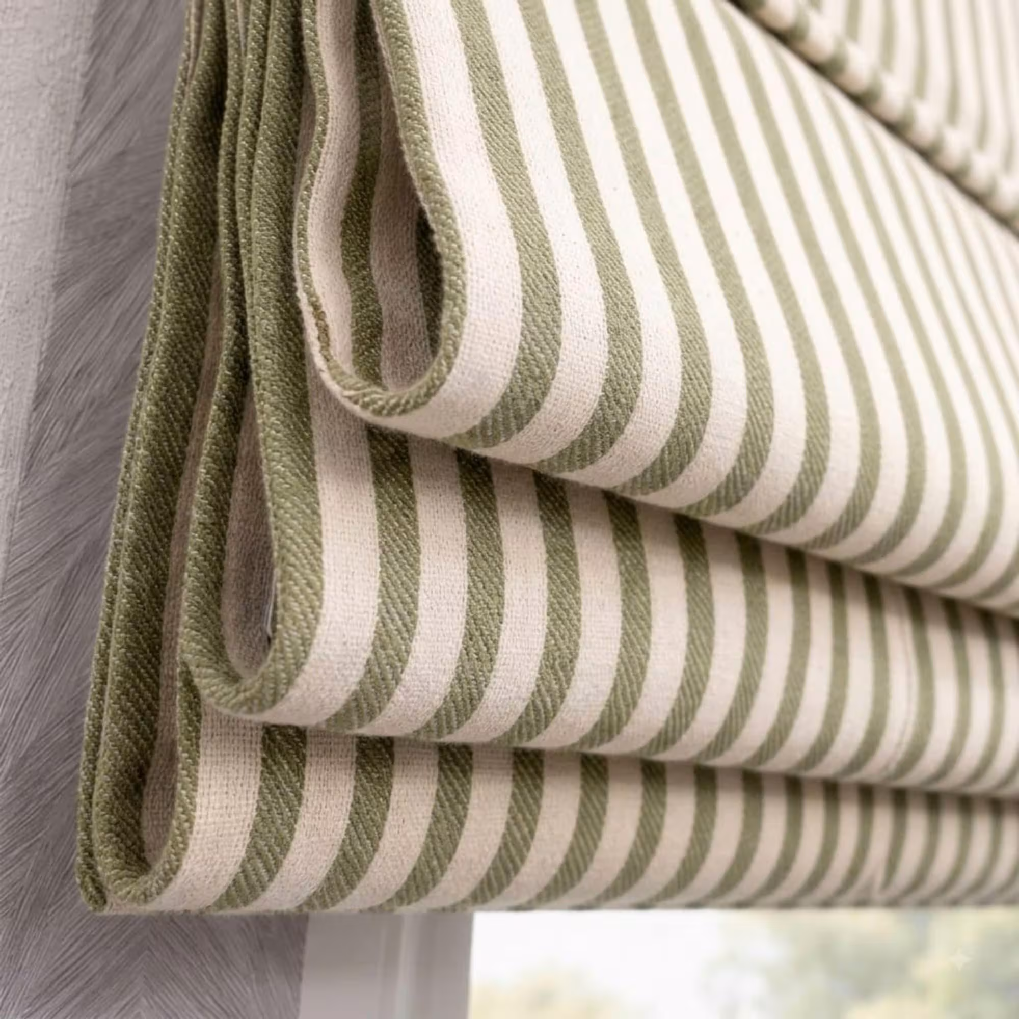100% Linen Roman Shade, Blackout Roman Blind, Custom Made, Handmade, Made to Measure Window Treatment
