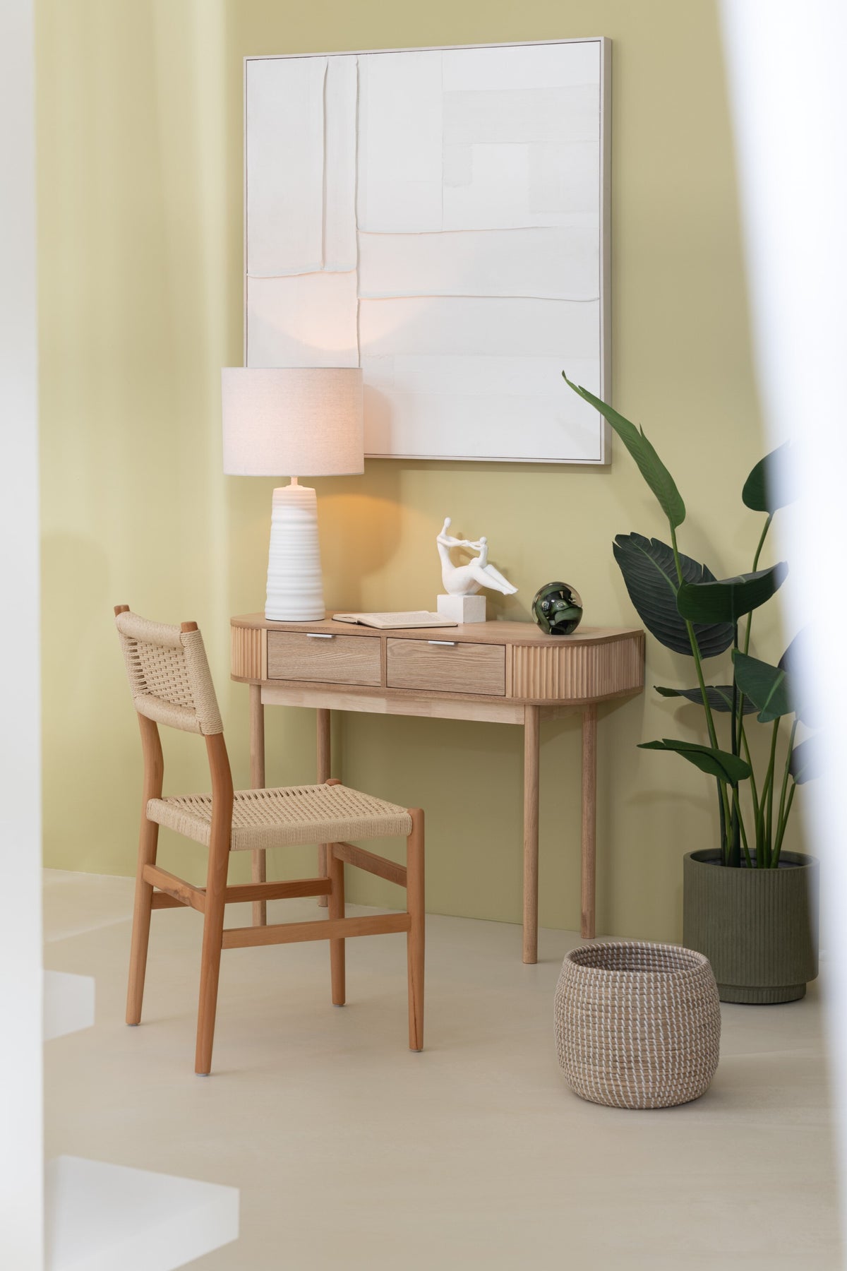 J-Line lamp - keramiek - wit