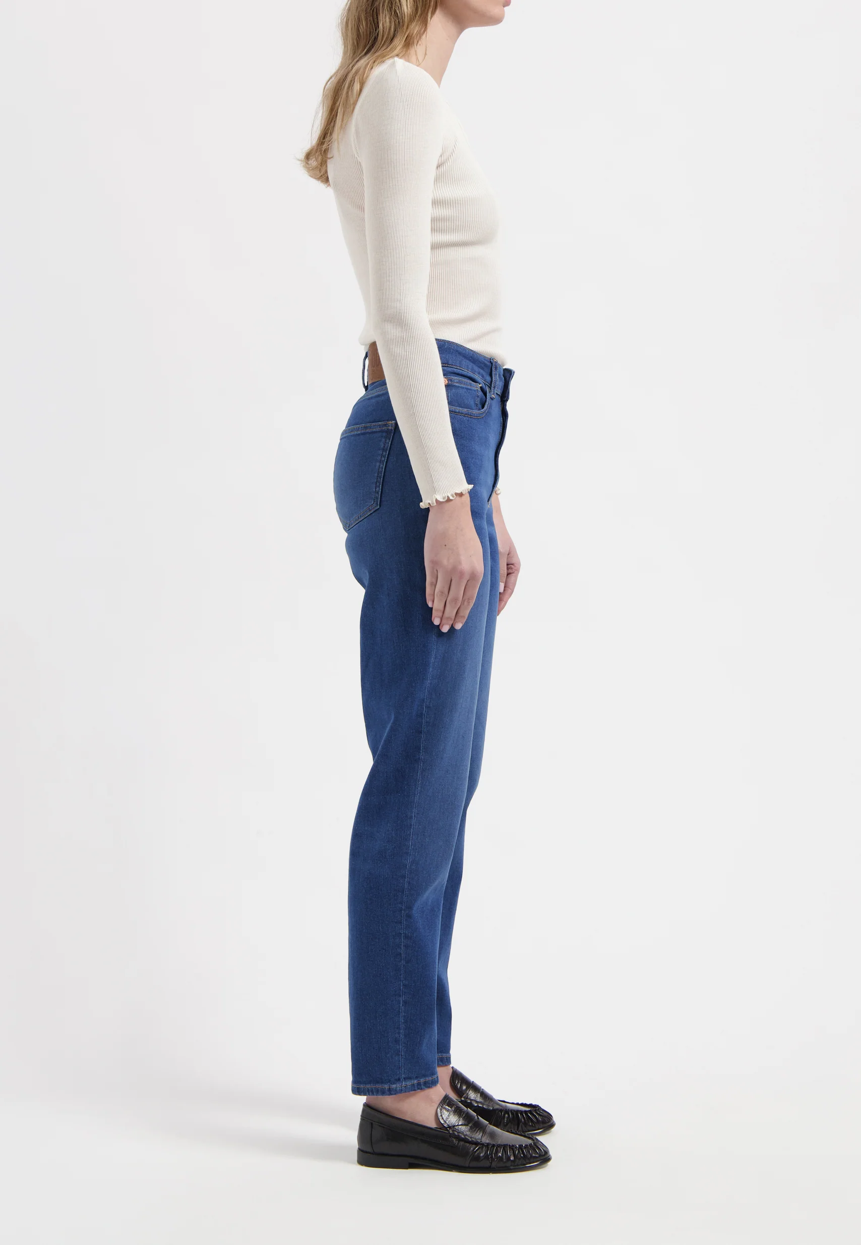 Mams High Tapered - Stone Indigo