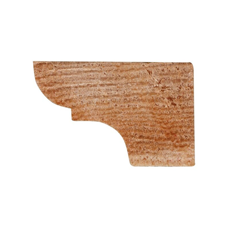 Moulure de plafond en pin 240 x 3,2 x 2,1 cm