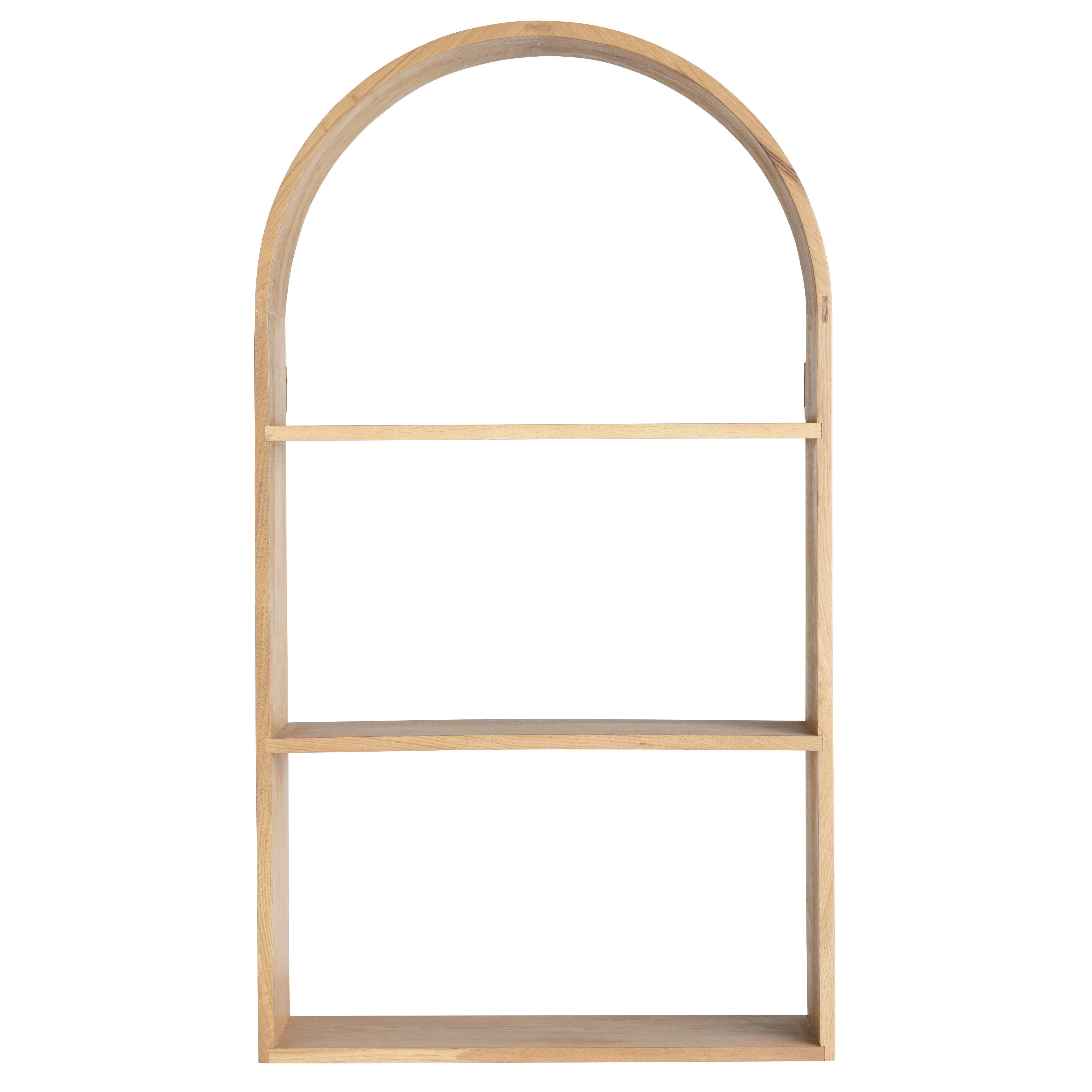 - Etagère en bois de chêne recyclé