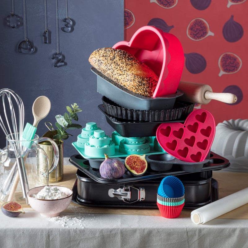 Springvorm metaal - rechthoek - 39x28 cm