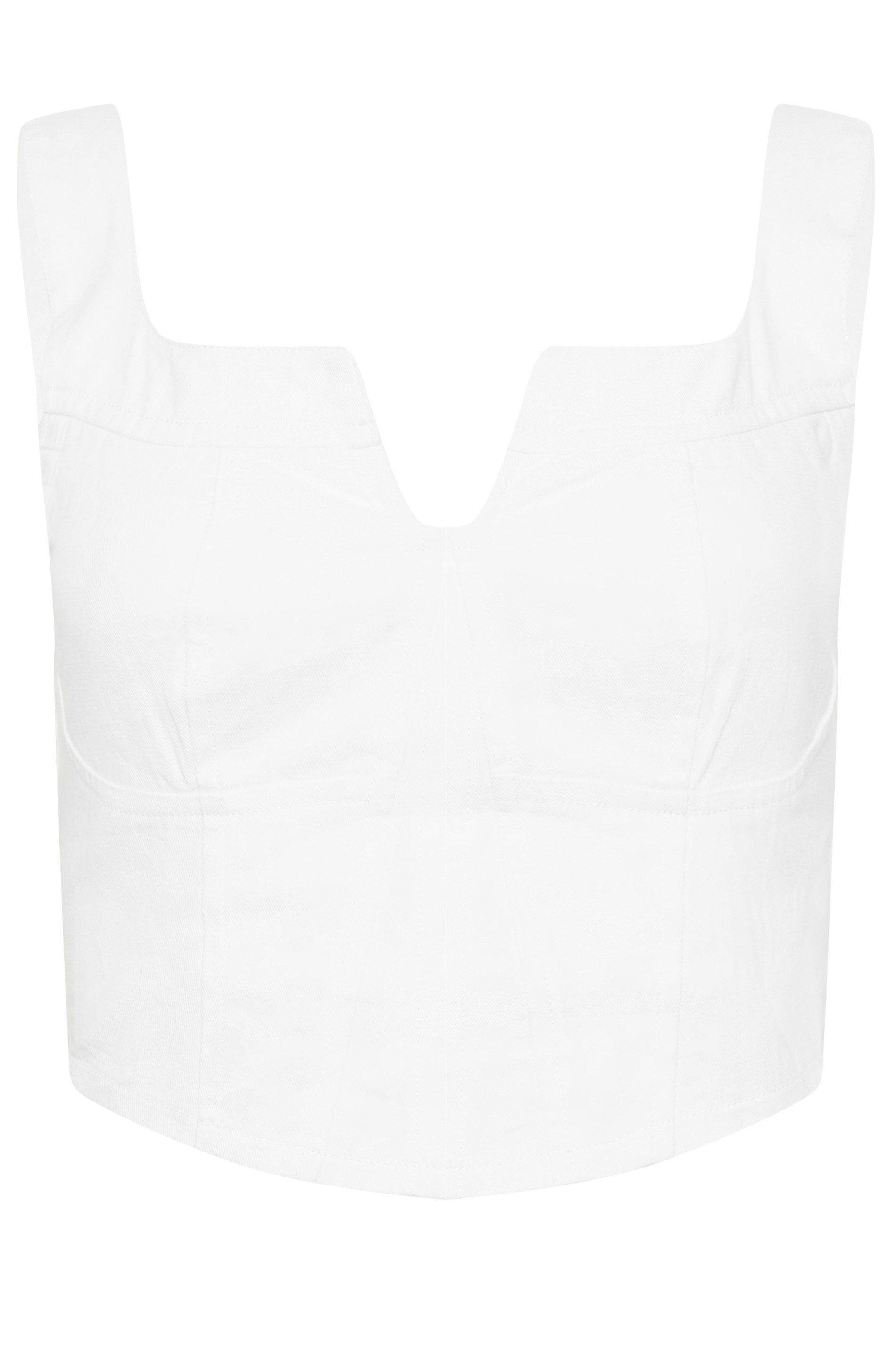 PixieGirl Petite Notch Neck Corset Top