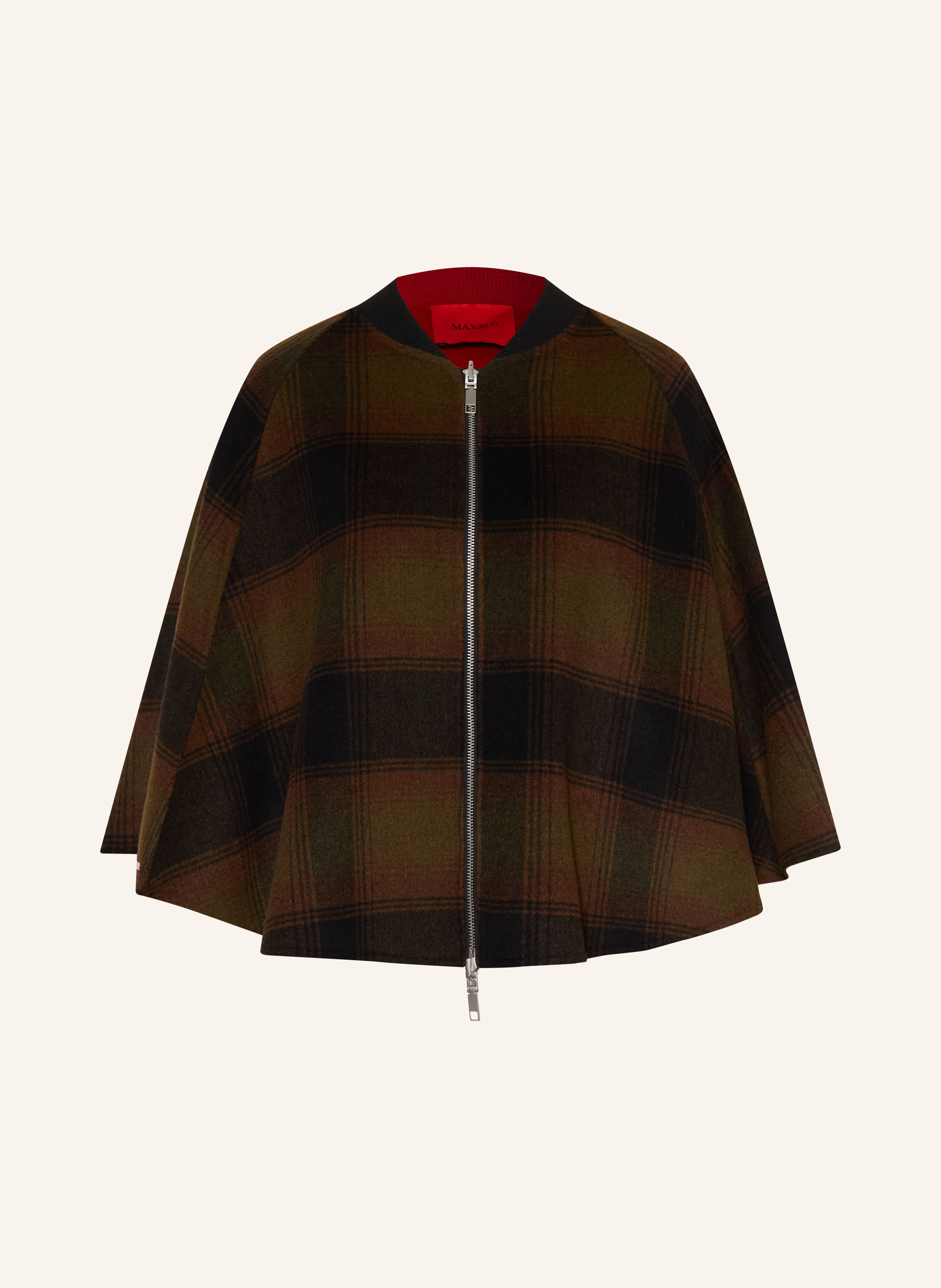 MAX & Co. Cape DOUBLECAPE zum Wenden