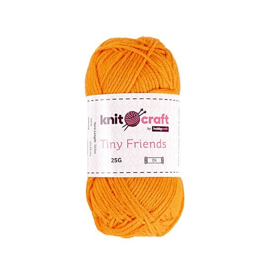 Knitcraft Tangerine Tiny Friends Yarn 25g