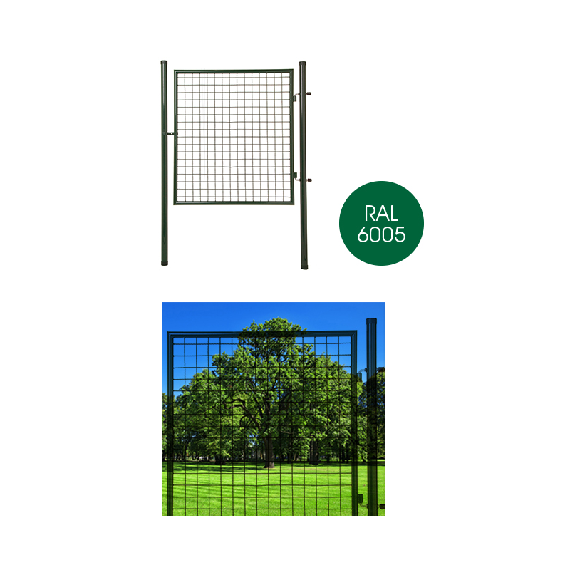 Portillon simple Promo vert 100 x 120 cm GIARDINO