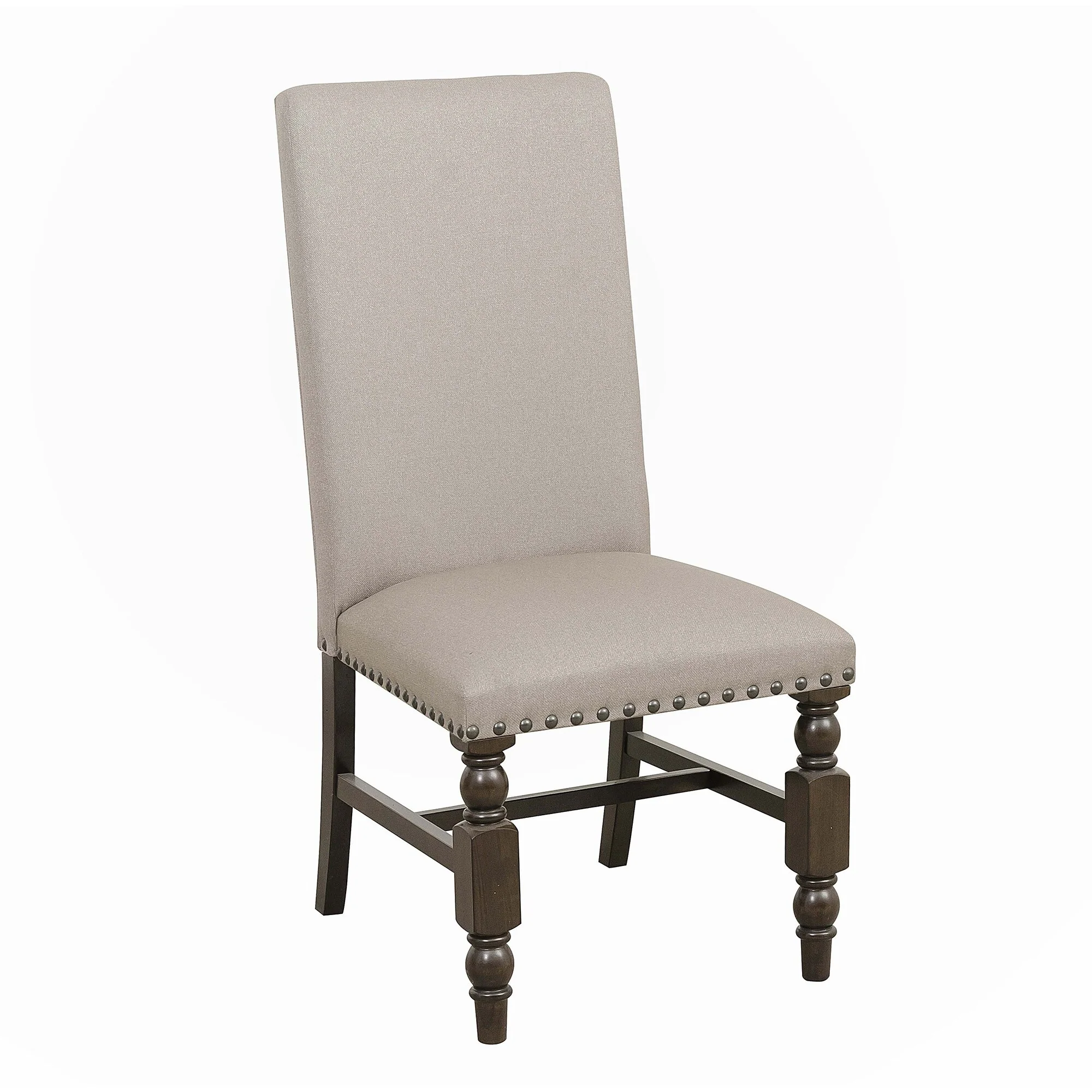 Fabric Upholstered Dining Side Chairs Set of 2,only chairs