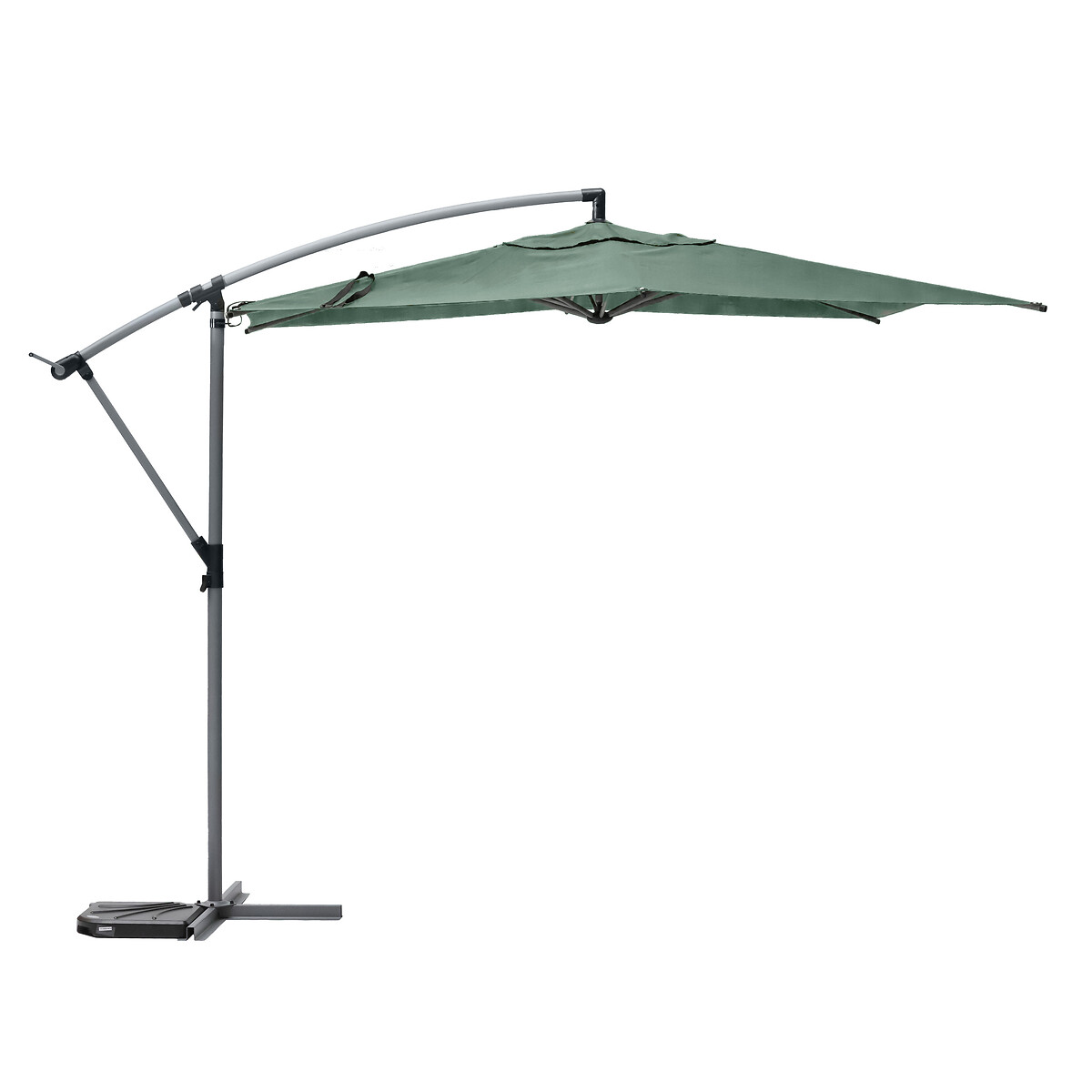 Guarda-sol MANOA descentrado verde olive 3m