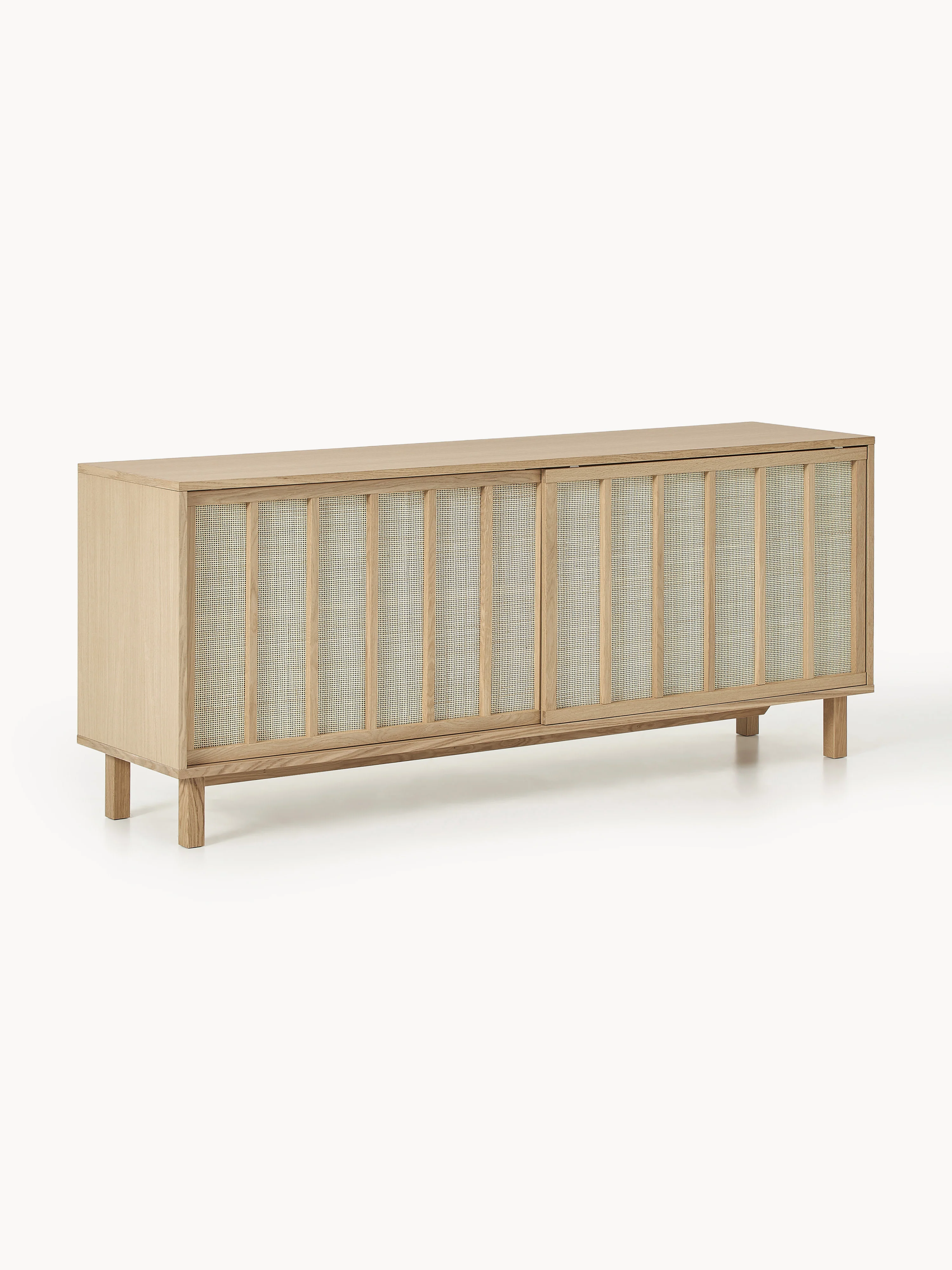 Sideboard Echo mit Rattan-Fronten