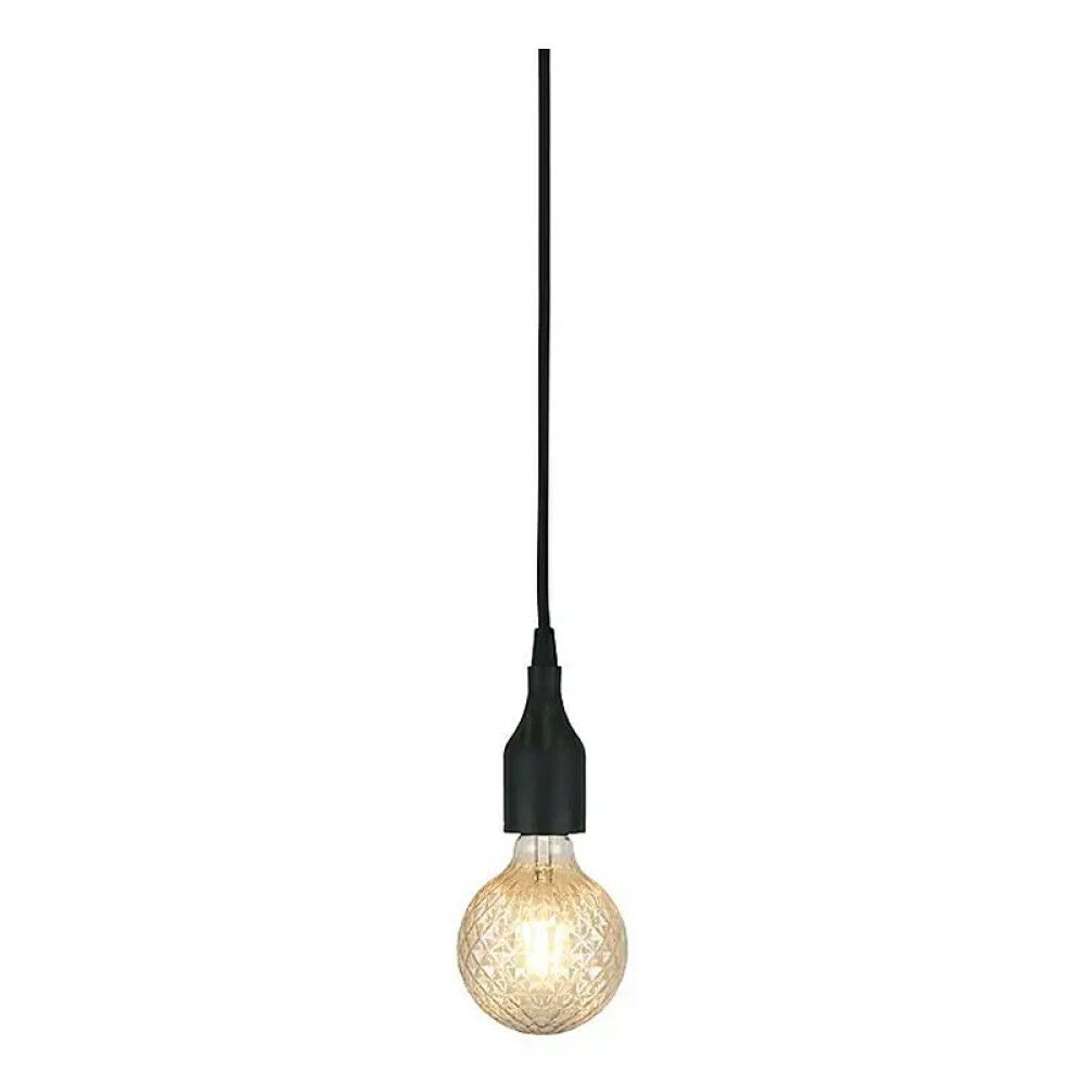 SOKKEL HOME SWEET HOME CLASSIC E27 SVART