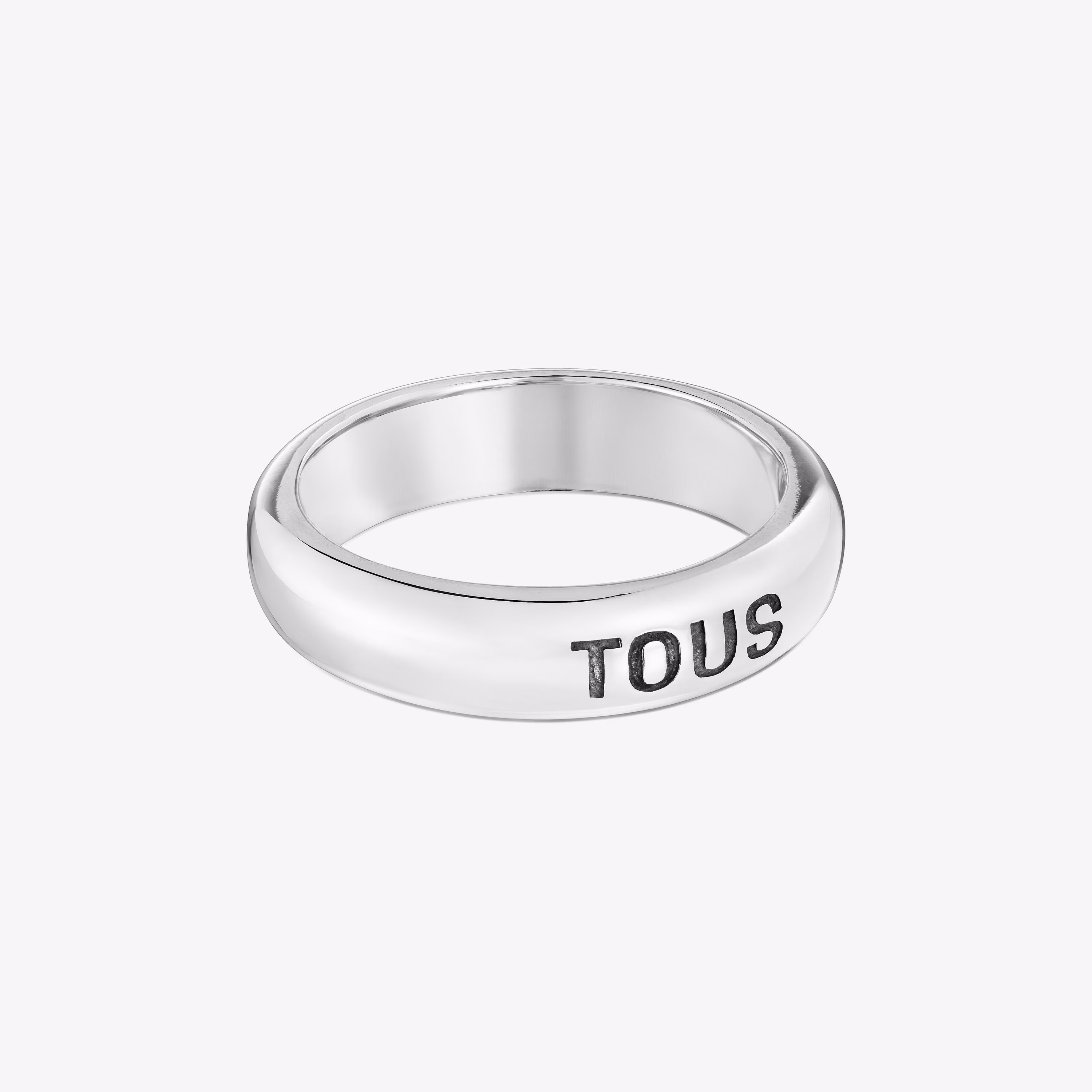 Anillo de plata 5 mm TOUS Man