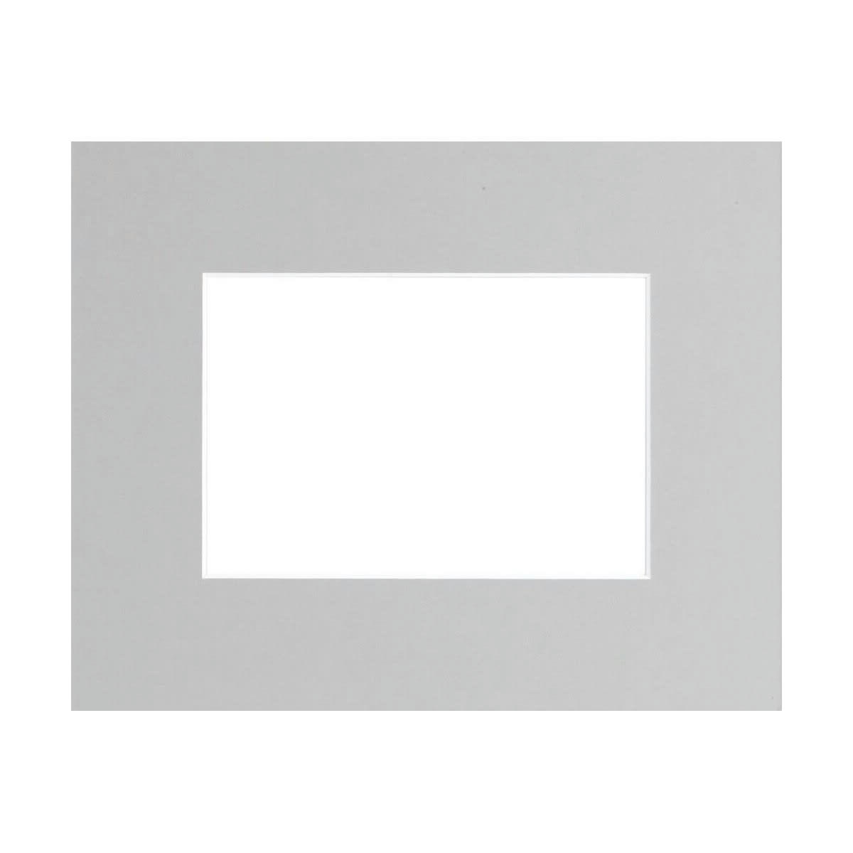 PASSE-PARTOUT EPAIS - Passe-partout Epais gris 50x70 cm ouverture 40x50 cm carton