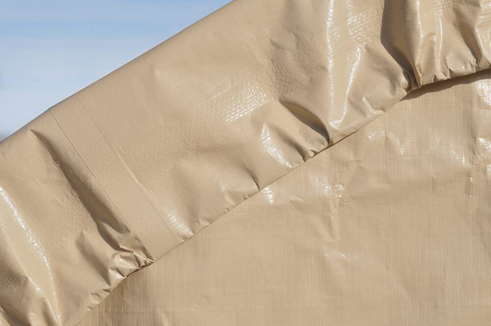 Replacement Cover Only - ShelterLogic Sandstone Shed Peak Replacement Cover Kit, 8-ft x -8-ft x 7-ft