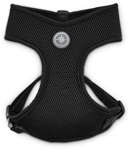 Petco Black Mesh Step-In Dog Harness Vest, Adjustable Straps, Medium