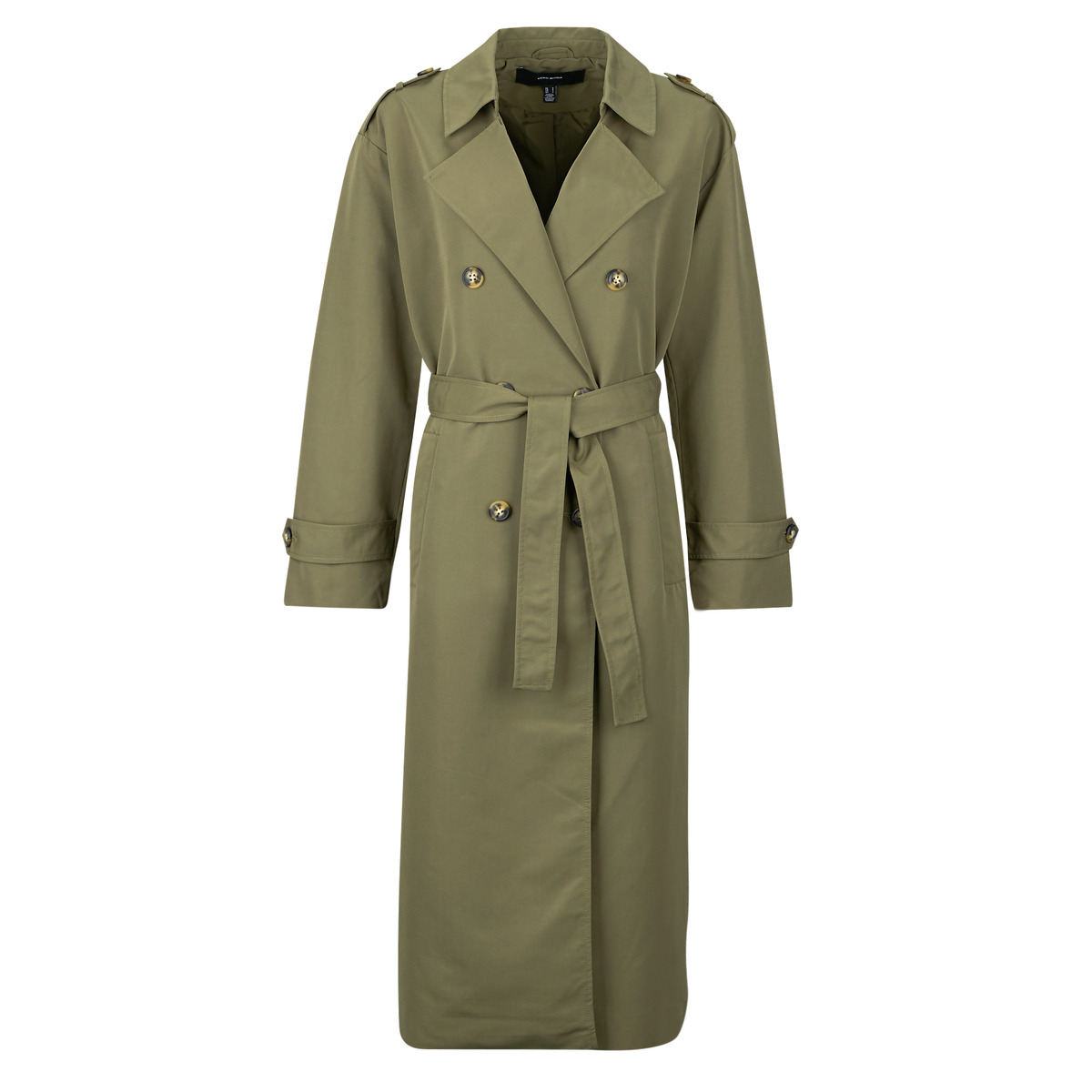 Vero Moda - VMCHLOE LONG TRENCHCOAT - Kaki