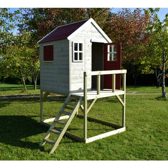 Spielhaus »Storch«, BxHxT: 190 x 242 x 160 cm, Holz, natur