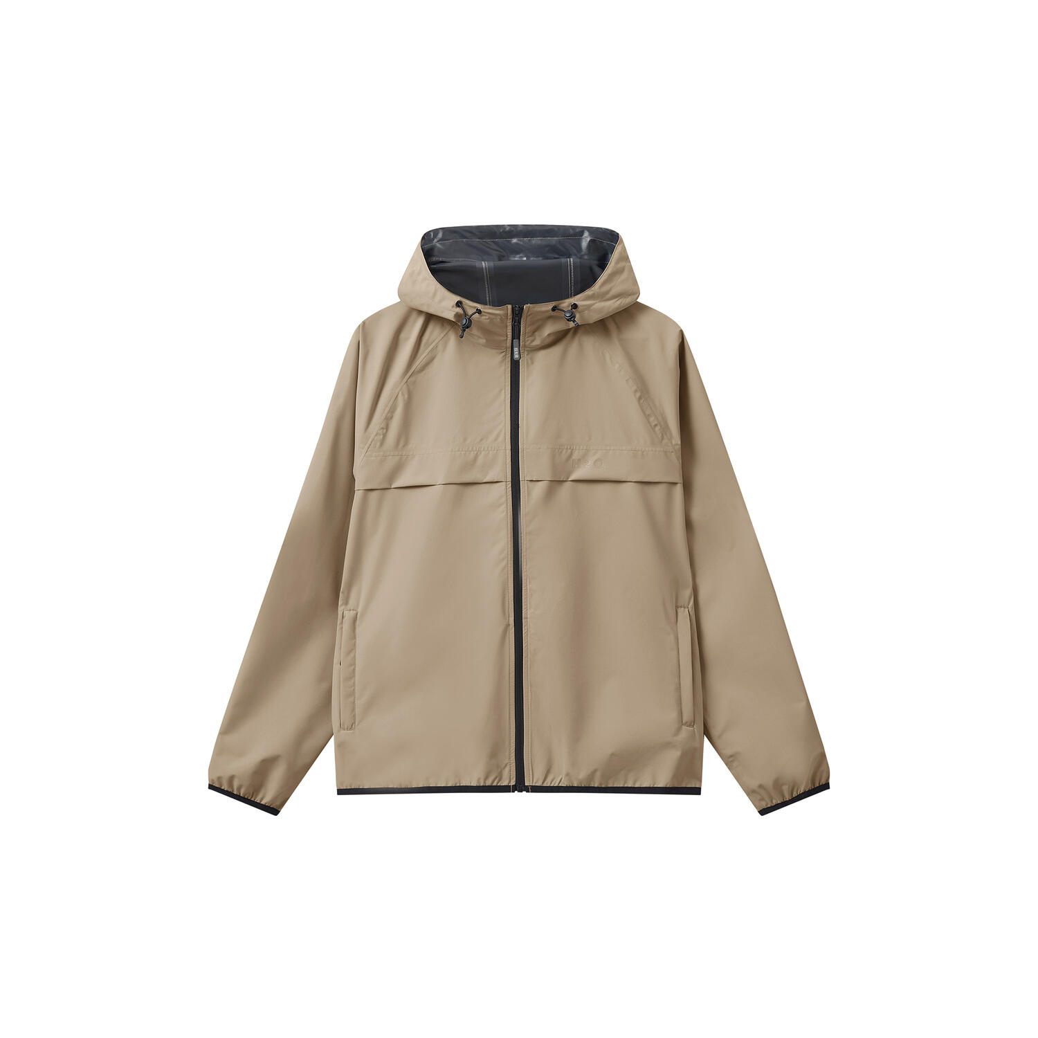 Rømø LW Rain Jacket Packable, warm grey
