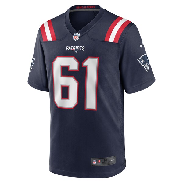 Lester Cotton Sr. New England Patriots Nike Team Game Jersey -  Navy