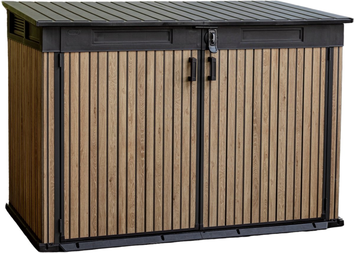 Keter Venetian Opbergkast 2020L - 190x109x132,5 cm - Bruin