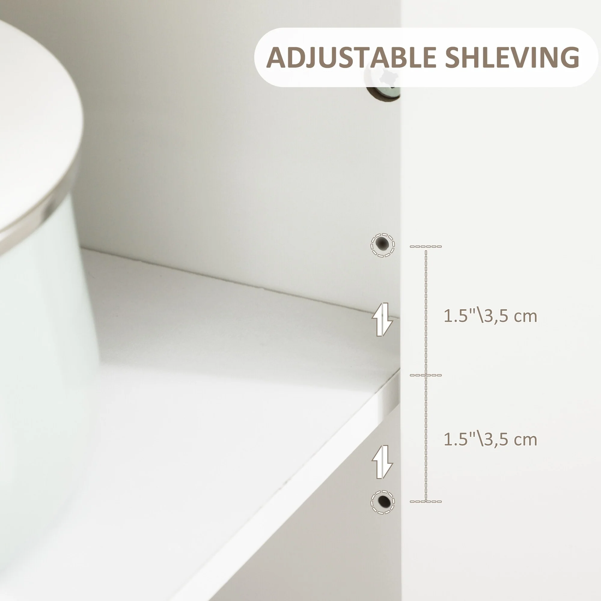 Rolling Kitchen Island Cart, Portable Serving Trolley Table with Drawer, Adjustable Shelf and 2 Towel Racks