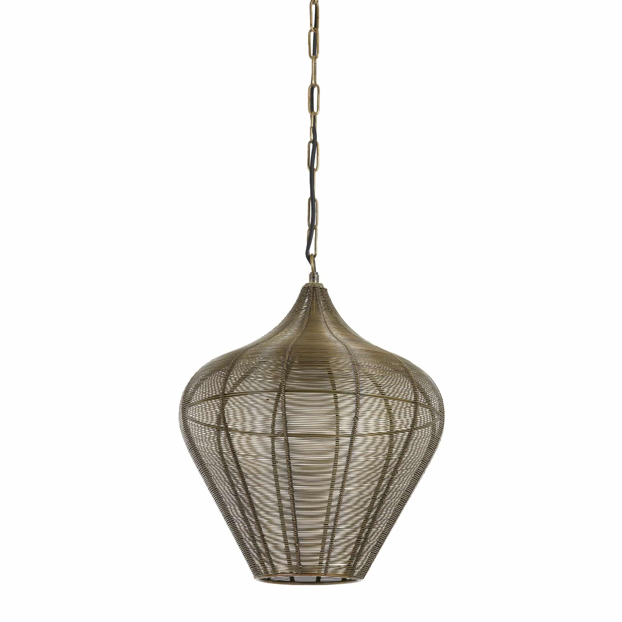 Light & Living hanglamp Alvaro - brons - Ø36cm