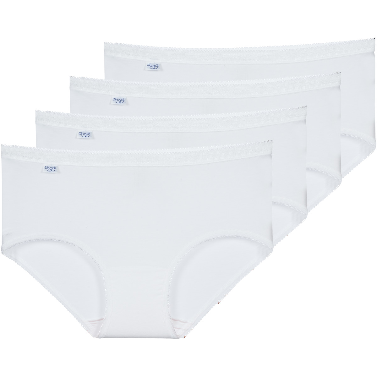 Sloggi  - BASIC+ X 4 - White
