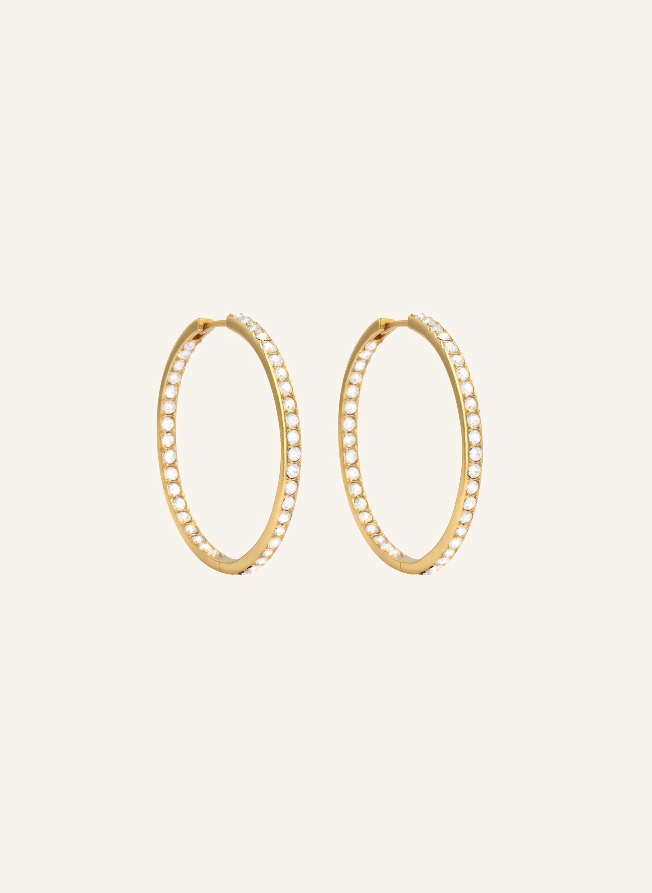 Pompidou Creolen LILLIAN BIGGIE PAVé by GLAMBOU