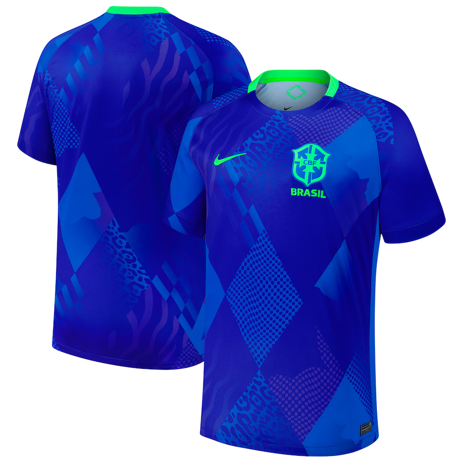Brazil National Team Nike 2025/26 Away Replica Jersey - Blue