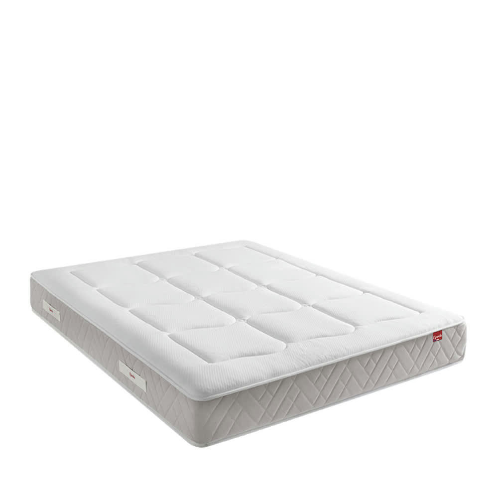 CLÉMAÉ - Matelas à ressorts et latex, accueil équilibré 140x190 cm