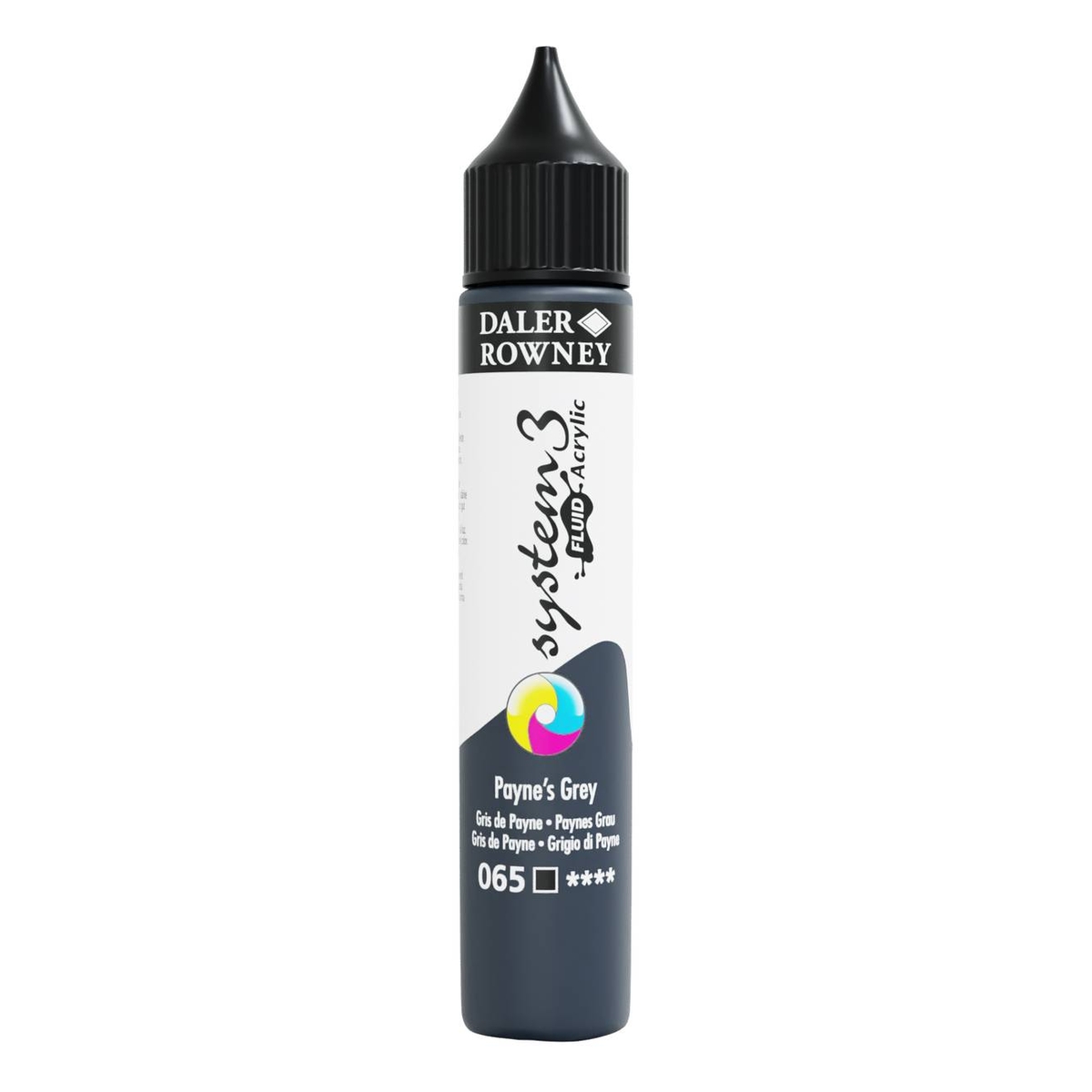 Daler-Rowney System3 Payne's Grey Fluid Acrylic 29.5ml (065)