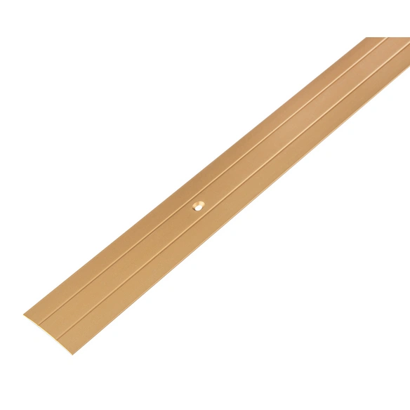 Übergangsprofil, goldfarben, LxBxH: 200x0,378x0,21 cm