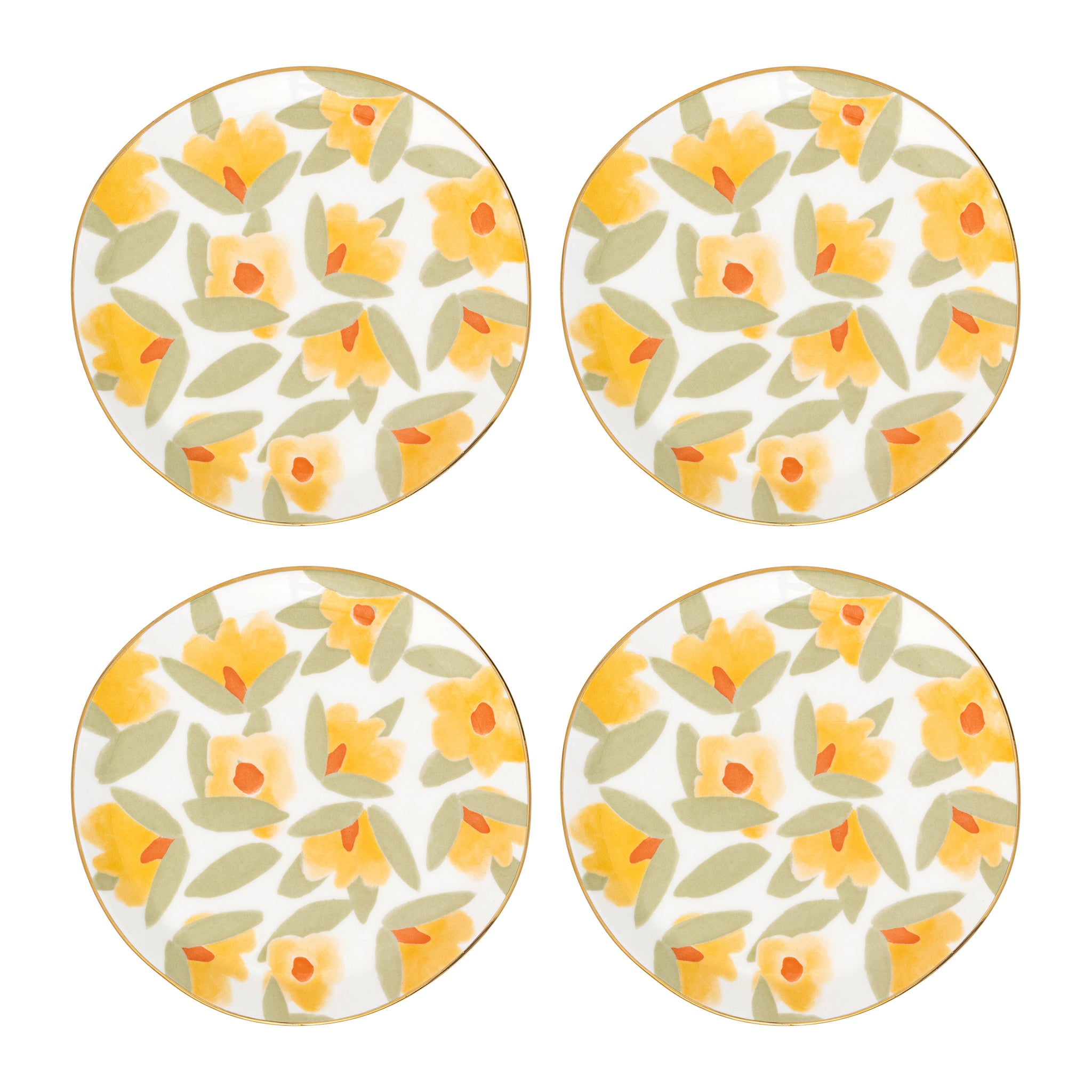 Urban Nature Culture Good Morning Gebaksbord Lilja - Daylily - 4 st.