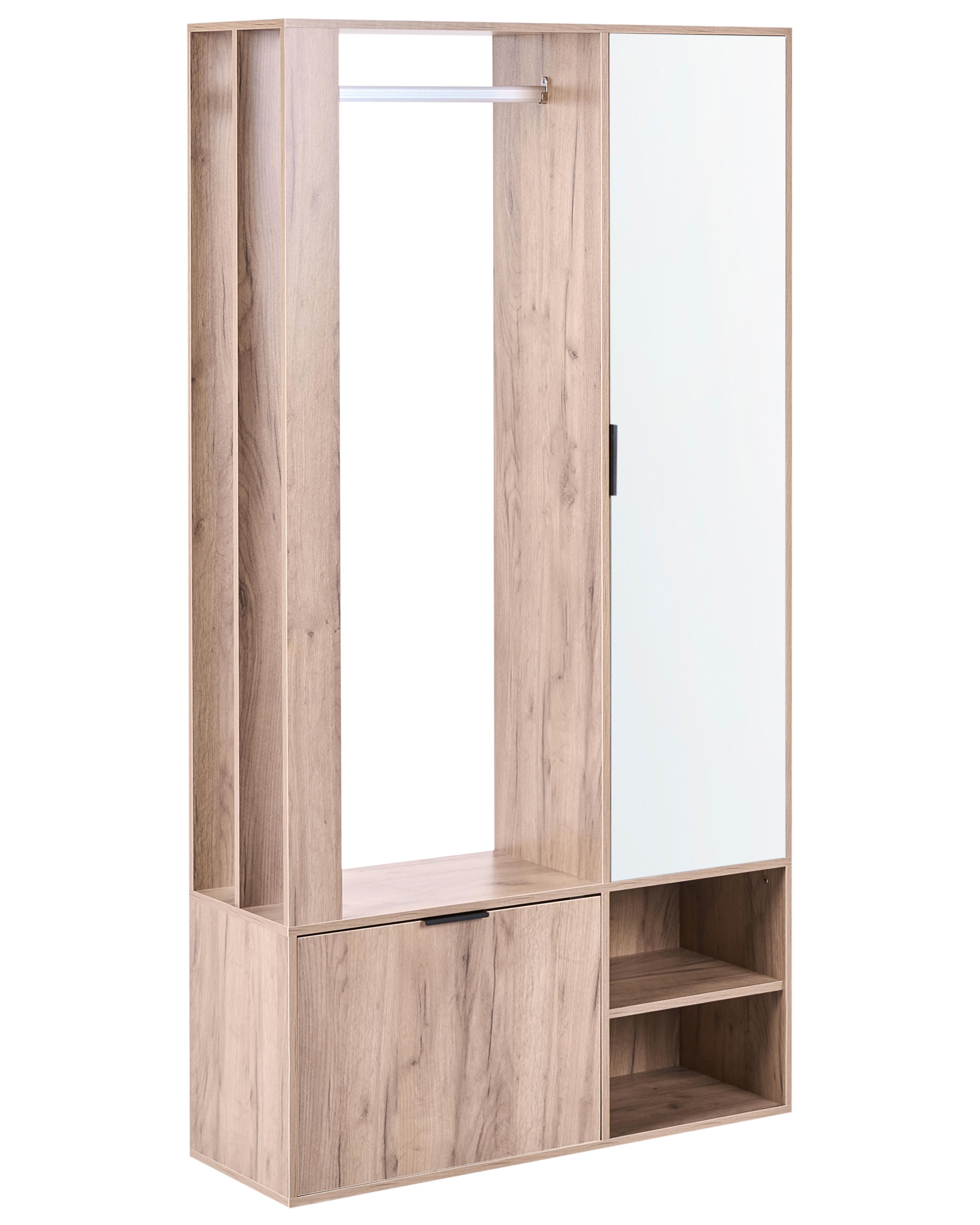 Wardrobe QUESNEL Light Brown