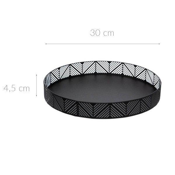 Taca ozdobna w stylu boho, Ø 30 cm